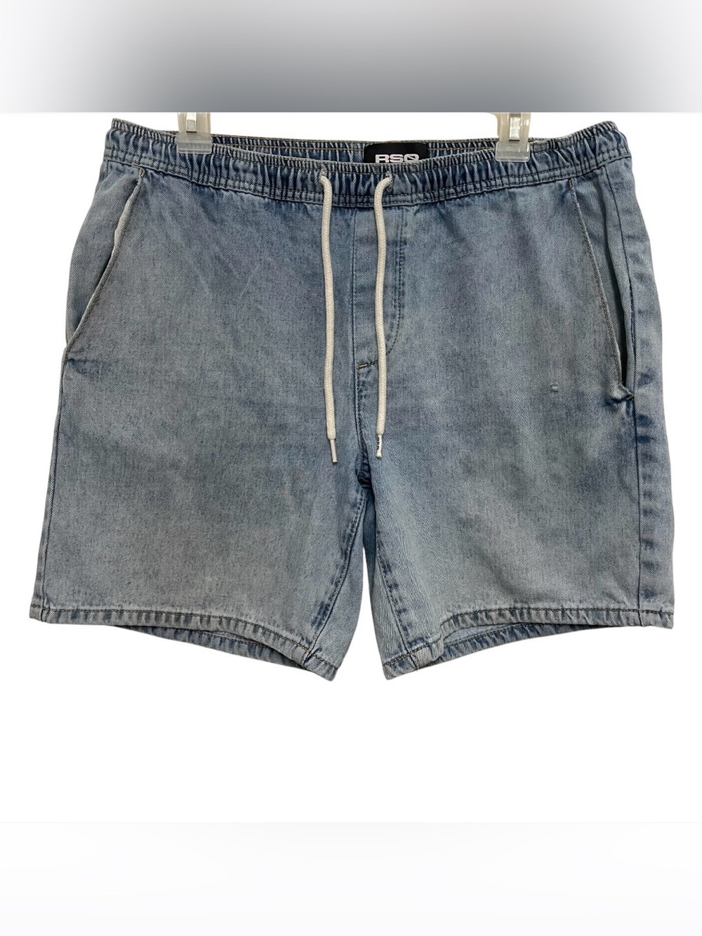 RSQ pull on cotton short blue